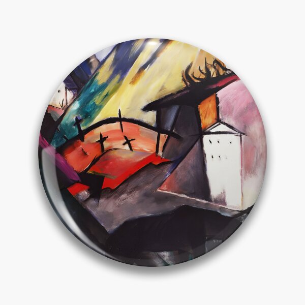 Item preview, Franz Marc - The Unfortunate Land of Tyrol designed and sold by Erlin Rudho.
