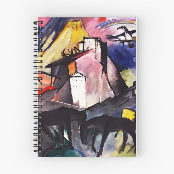 Item preview, Franz Marc - The Unfortunate Land of Tyrol designed and sold by Erlin Rudho.