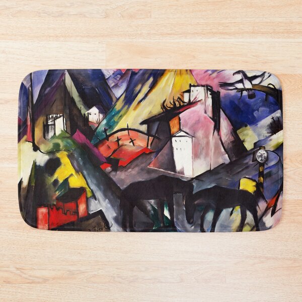Item preview, Franz Marc - The Unfortunate Land of Tyrol designed and sold by Erlin Rudho.