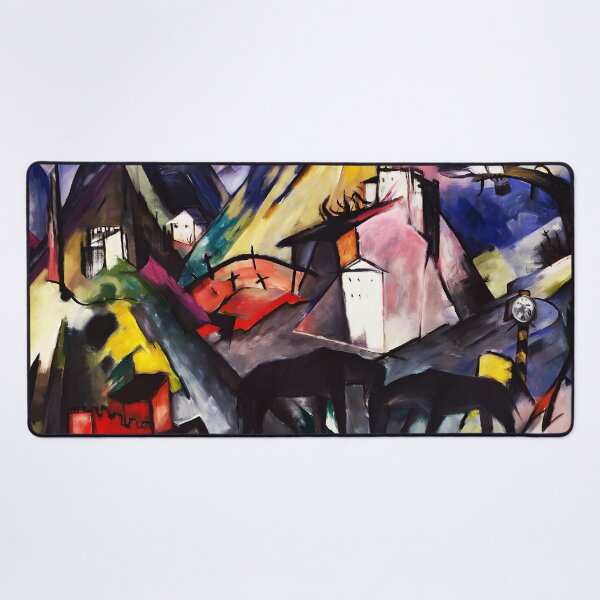 Item preview, Franz Marc - The Unfortunate Land of Tyrol designed and sold by Erlin Rudho.
