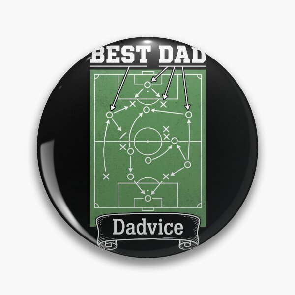 Item preview, Best Dad Dadvice Soccer Tactics Board Game Plan designed and sold by TeNovaStudio.