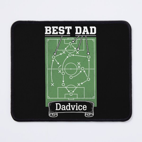 Item preview, Best Dad Dadvice Soccer Tactics Board Game Plan designed and sold by TeNovaStudio.