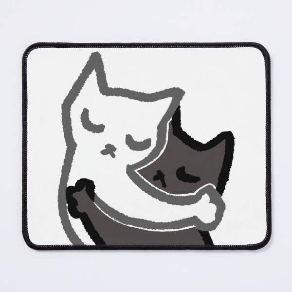 Item preview, Hugging cats designed and sold by mabzoid.