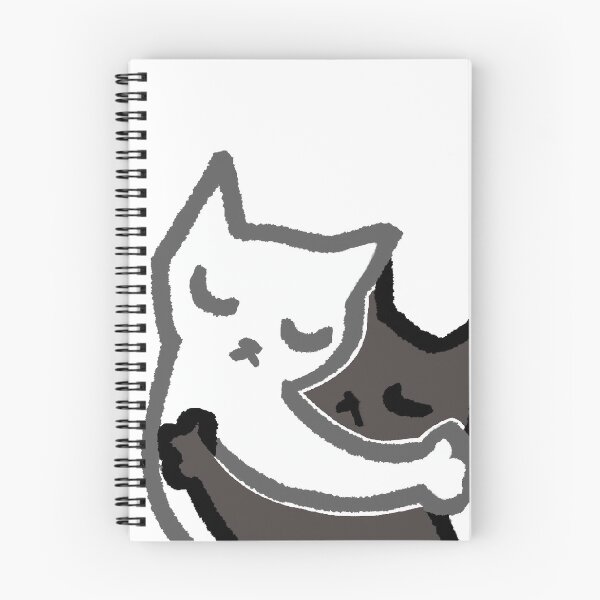 Item preview, Hugging cats designed and sold by mabzoid.