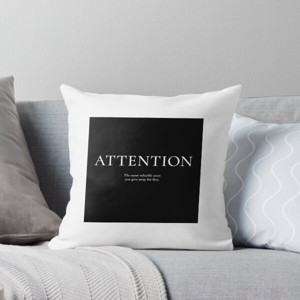 Item preview, Attention – The Most Valuable Asset designed and sold by amndro.