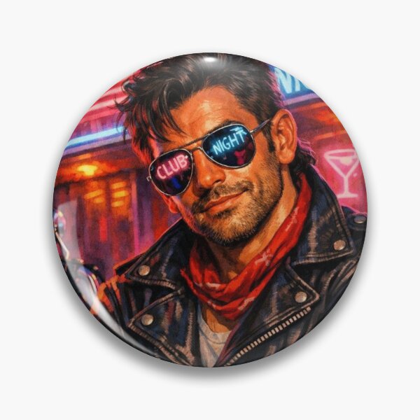 Item preview, 1980s Gay Leather Bar Daddy Club Nights Neon Pride Graphic Design designed and sold by ItsAKinkThing.