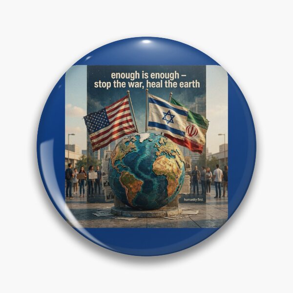 Item preview,  Enough Is Enough – Stop the War, Heal the Earth   designed and sold by PaintMeWorld.