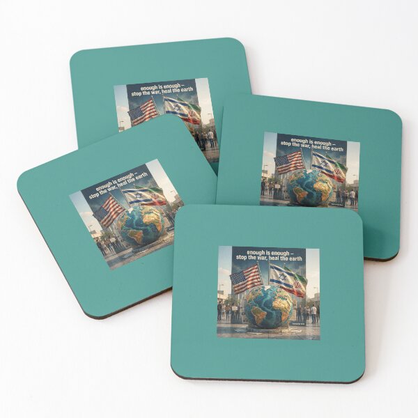 Item preview,  Enough Is Enough – Stop the War, Heal the Earth   designed and sold by PaintMeWorld.