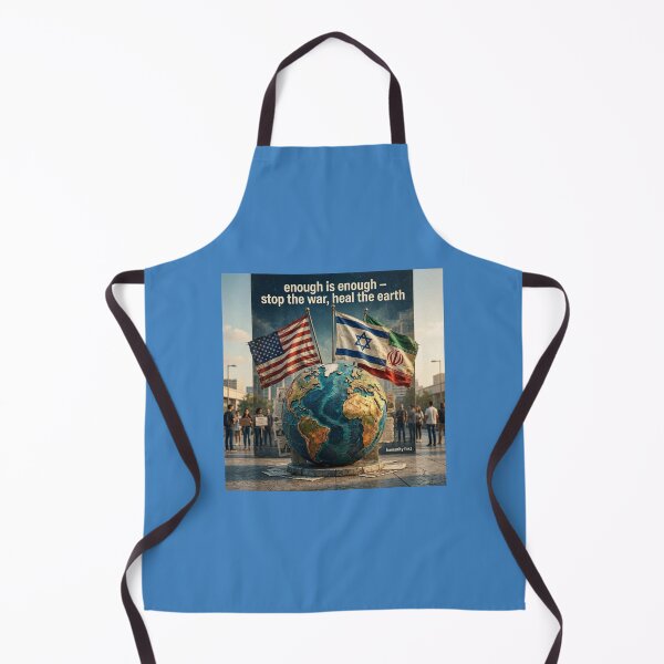 Item preview, Enough Is Enough – Stop the War, Heal the Earth designed and sold by PaintMeWorld.