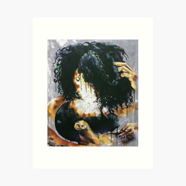 Naturally Black Love VI Art Print