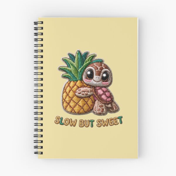 Item preview, Slow But Sweet Turtle Pineapple Patch designed and sold by MegaNovaArt.