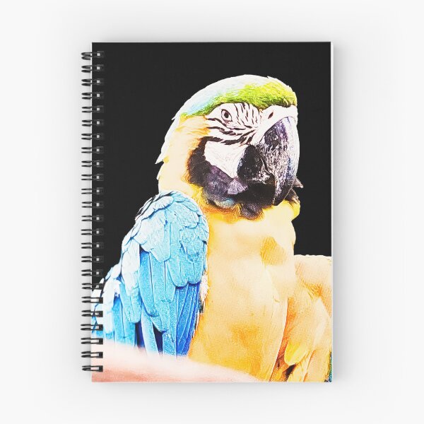 Item preview, Tropical Macaw - Vibrant Blue and Yellow Exotic Parrot  designed and sold by Tokraz-art.