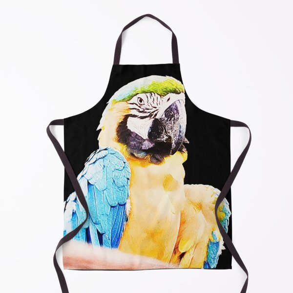 Item preview, Tropical Macaw - Vibrant Blue and Yellow Exotic Parrot designed and sold by Tokraz-art.