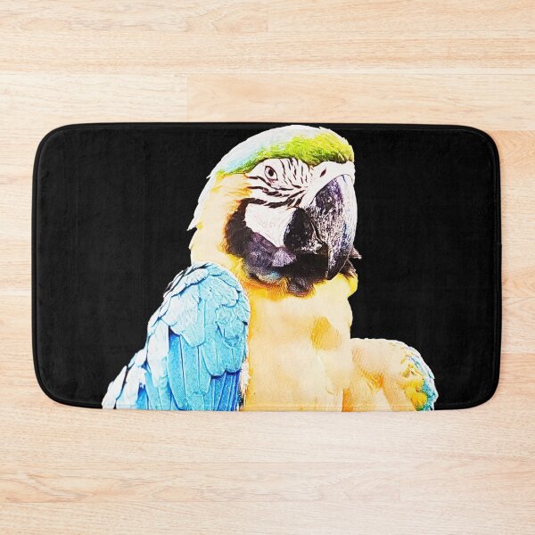 Item preview, Tropical Macaw - Vibrant Blue and Yellow Exotic Parrot  designed and sold by Tokraz-art.