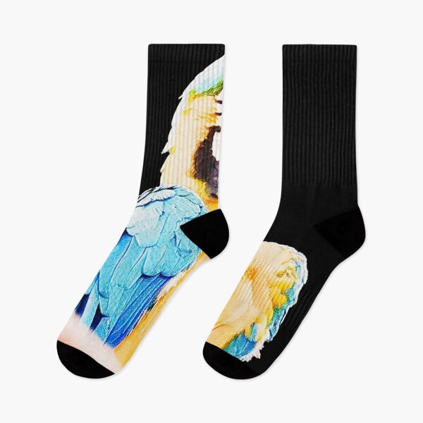 Item preview, Tropical Macaw - Vibrant Blue and Yellow Exotic Parrot  designed and sold by Tokraz-art.