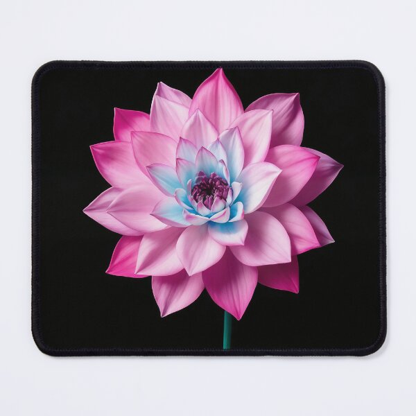 Item preview, Pink Bloom on Black Background designed and sold by ScreenPin.