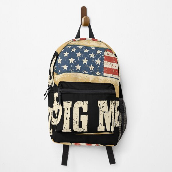 Item preview, Pig Missiles And Freedom Funny American Flag Hot Dog Patriotic BBQ designed and sold by WilliaMaler.