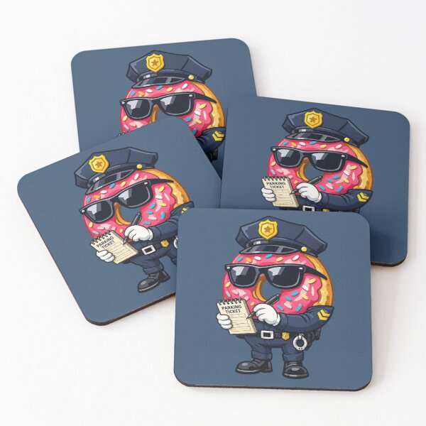 Item preview, Funny Breakfast League Donut Officer designed and sold by BROHLine Studio.