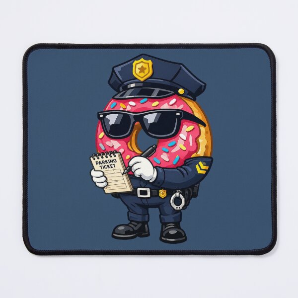 Item preview, Funny Breakfast League Donut Officer designed and sold by BROHLine Studio.