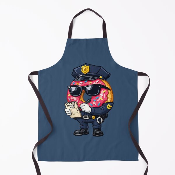 Item preview, Funny Breakfast League Donut Officer designed and sold by BROHLine Studio.