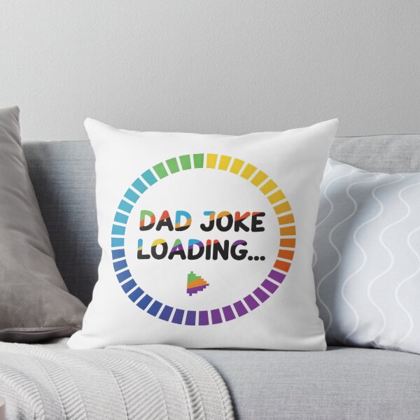 Item preview, Dad Joke Loading Rainbow Progress Bar designed and sold by Teeny Quities.