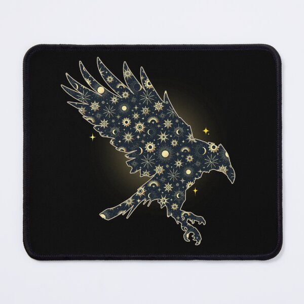 Item preview, Celestial Raven Mystical Starry Night Crow designed and sold by QuirkyCloud Designs.