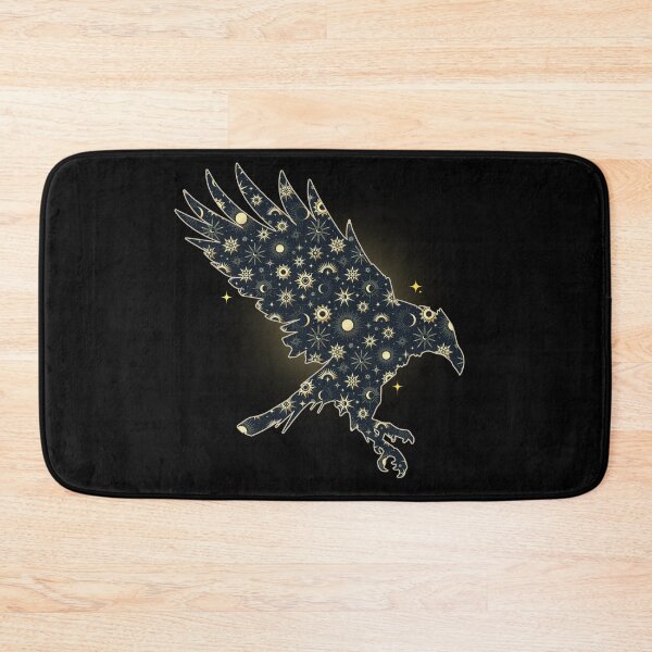 Item preview, Celestial Raven Mystical Starry Night Crow designed and sold by QuirkyCloud Designs.