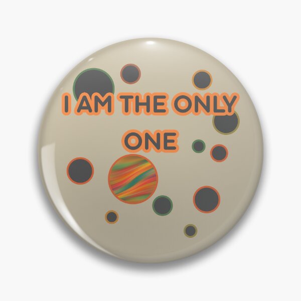 Item preview, I Am The Only One - Unique Colorful Circles Abstract Art designed and sold by PaniKulka.