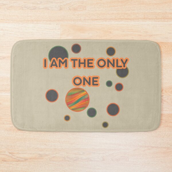 Item preview, I Am The Only One - Unique Colorful Circles Abstract Art designed and sold by PaniKulka.