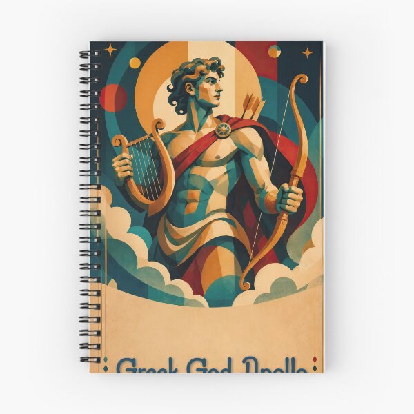 Item preview, Wall Art - Postcard - Greek God Apollo: Mythic Harmony designed and sold by ForeverPrintsOK.