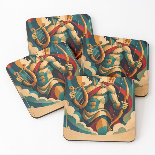 Item preview, Wall Art - Postcard - Greek God Apollo: Mythic Harmony designed and sold by ForeverPrintsOK.