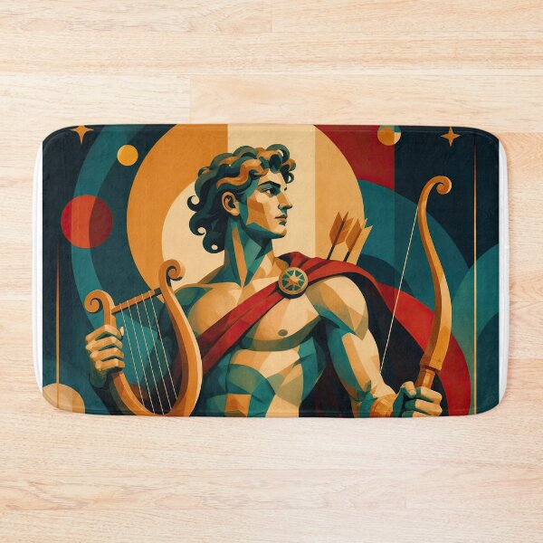 Item preview, Wall Art - Postcard - Greek God Apollo: Mythic Harmony designed and sold by ForeverPrintsOK.