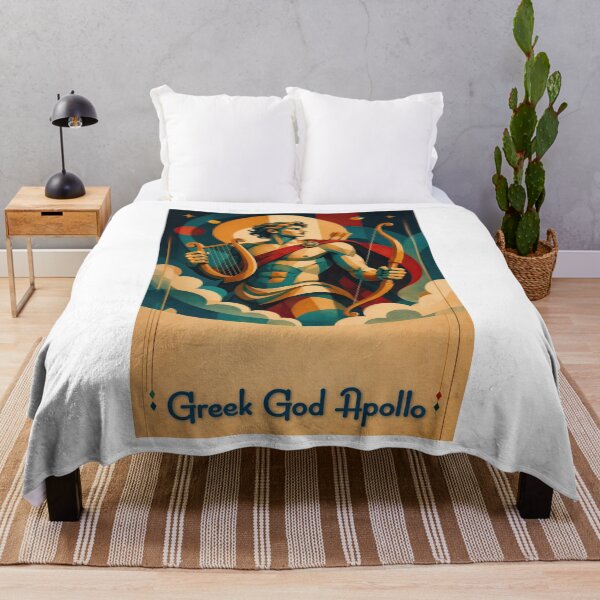 Item preview, Wall Art - Postcard - Greek God Apollo: Mythic Harmony designed and sold by ForeverPrintsOK.
