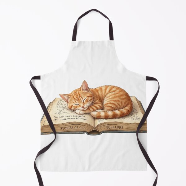 Item preview, Cozy Cat Sleeping on Vintage Book designed and sold by Carrinho21.