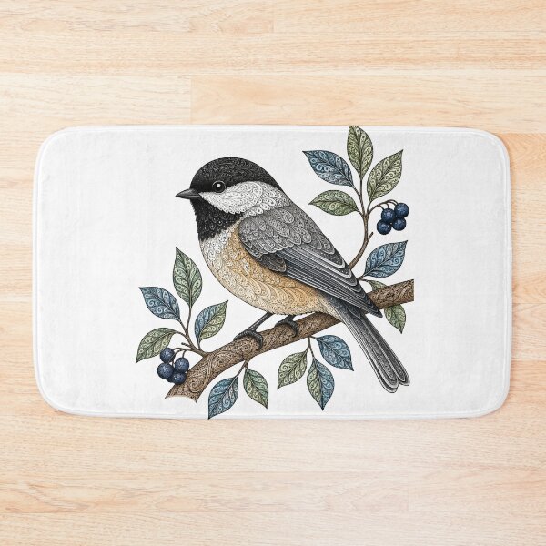 Item preview, Intricate Chickadee designed and sold by PaintedbyCarol.