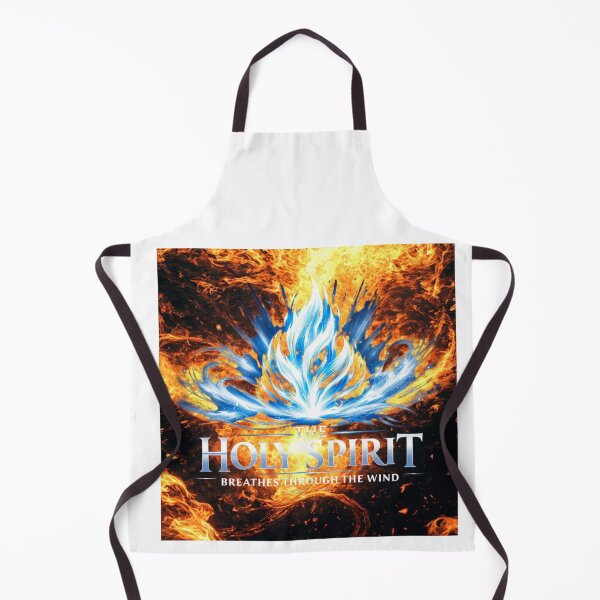 Item preview, The Holy Spirit Breathes Through the Wind – Divine Flame Art designed and sold by MastersDesignNk.