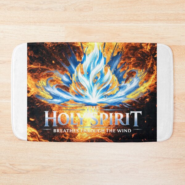 Item preview, The Holy Spirit Breathes Through the Wind – Divine Flame Art designed and sold by MastersDesignNk.