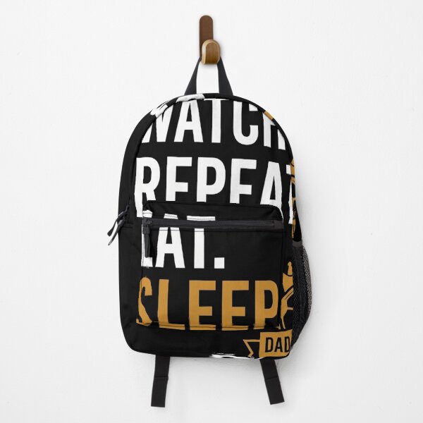 Item preview, Eat Sleep Watch Soccer Repeat Dad Edition Funny designed and sold by TeNovaStudio ⭐⭐⭐⭐⭐.