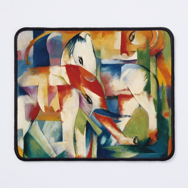 Item preview, Franz Marc - Elephant, horse, cow, winter designed and sold by Erlin Rudho.
