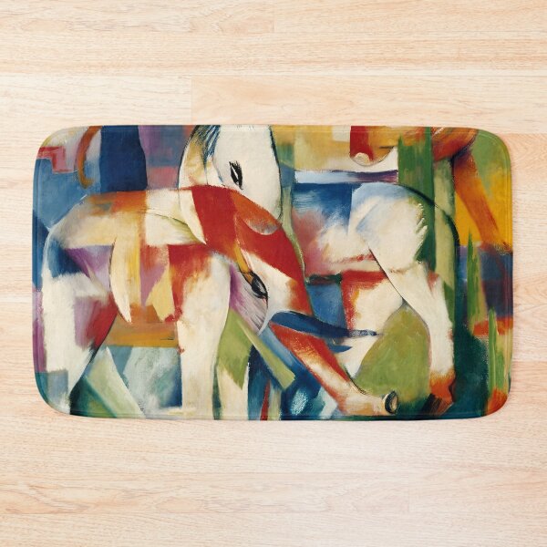 Item preview, Franz Marc - Elephant, horse, cow, winter designed and sold by Erlin Rudho.