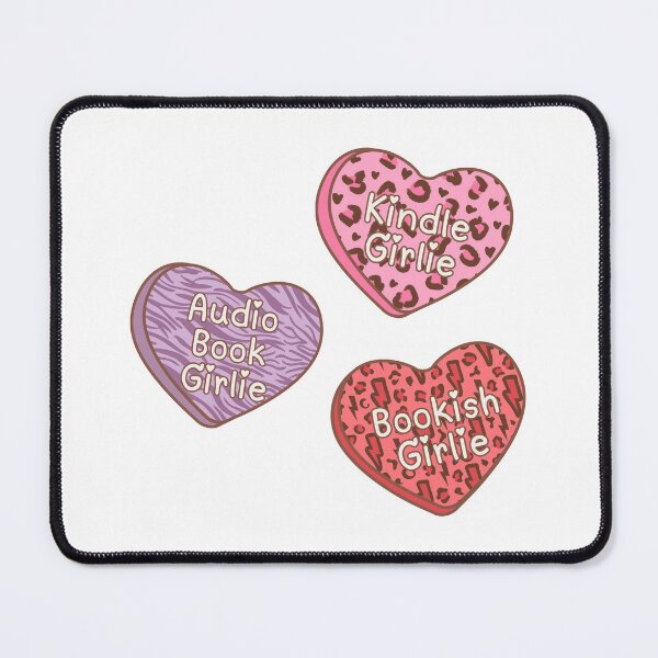 Item preview, Bookish girl candy heart designed and sold by stellacreates.