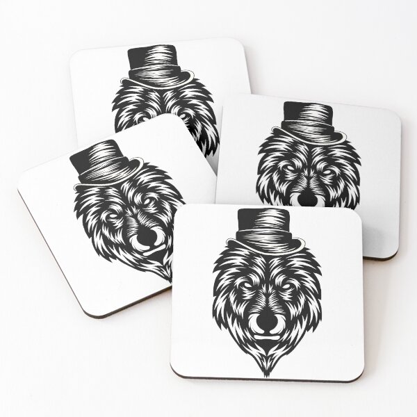 Item preview, Fierce Grizzly Bear King Fedora Mascot Graphic designed and sold by DERA RAY.