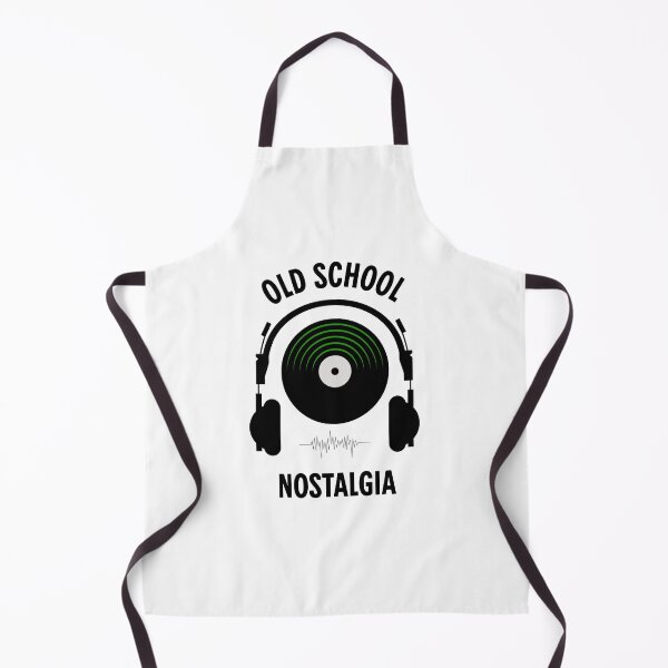 Item preview, Old School Nostalgia Vinyl Headphones Design designed and sold by PrintandJoy.