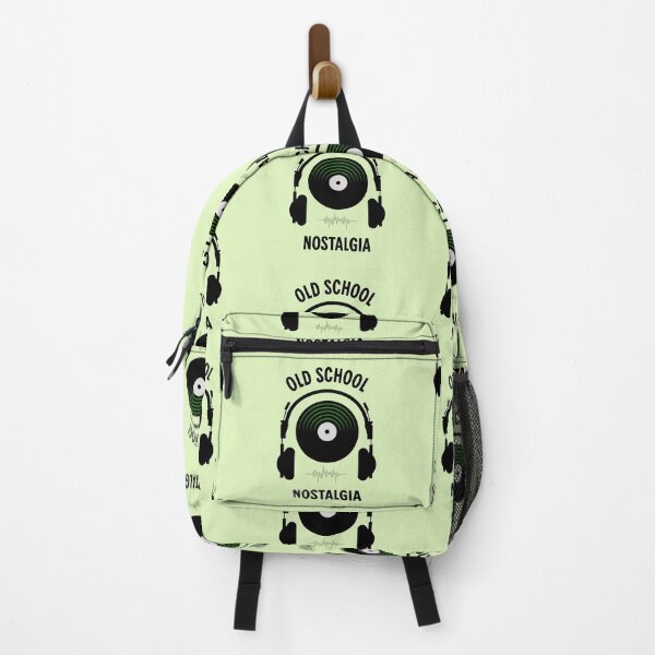 Item preview, Old School Nostalgia Vinyl Headphones Design designed and sold by PrintandJoy.