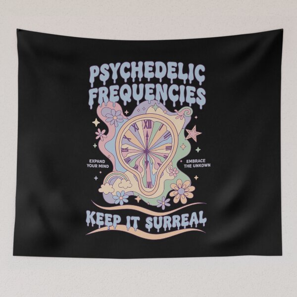 Item preview, Trippy Festival Frequencies Keep It Surreal designed and sold by LuminOrb.