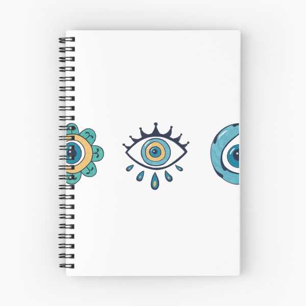 Item preview, Evil Eye - Protection Symbol Amulet Tria designed and sold by Mystic Eye Loom Studio .
