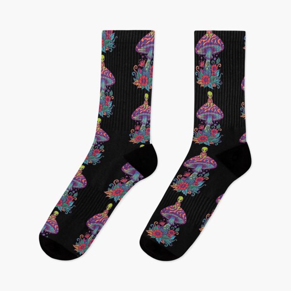 Item preview, trippy festival hippie mushroom tie dye rave designed and sold by LuminOrb.