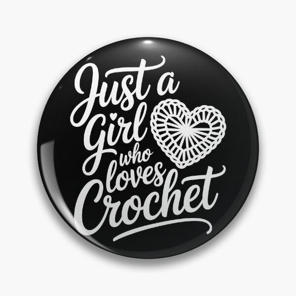 Item preview, Just a girl who loves crochet designed and sold by jkrphoto.