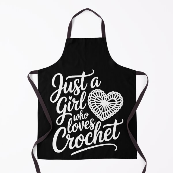 Item preview, Just a girl who loves crochet designed and sold by jkrphoto.