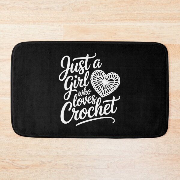 Item preview, Just a girl who loves crochet designed and sold by jkrphoto.